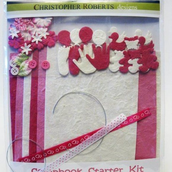Scrapbook Baby Girl starter Kit - Picture 1 of 3